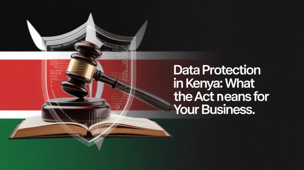 An image depicting Learn what Kenya’s Data Protection Act means for your business. Discover compliance requirements, penalties, and how to turn data protection into a business advantage.