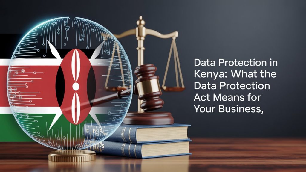 An image depicting Learn what Kenya’s Data Protection Act means for your business. Discover compliance requirements, penalties, and how to turn data protection into a business advantage.