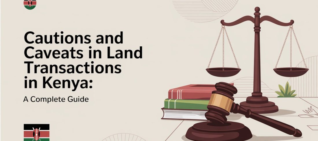 Cautions and caveats in land transactions in Kenya – legal guide