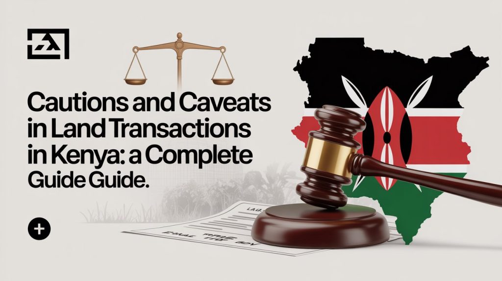Cautions and caveats in land transactions in Kenya – legal guide
