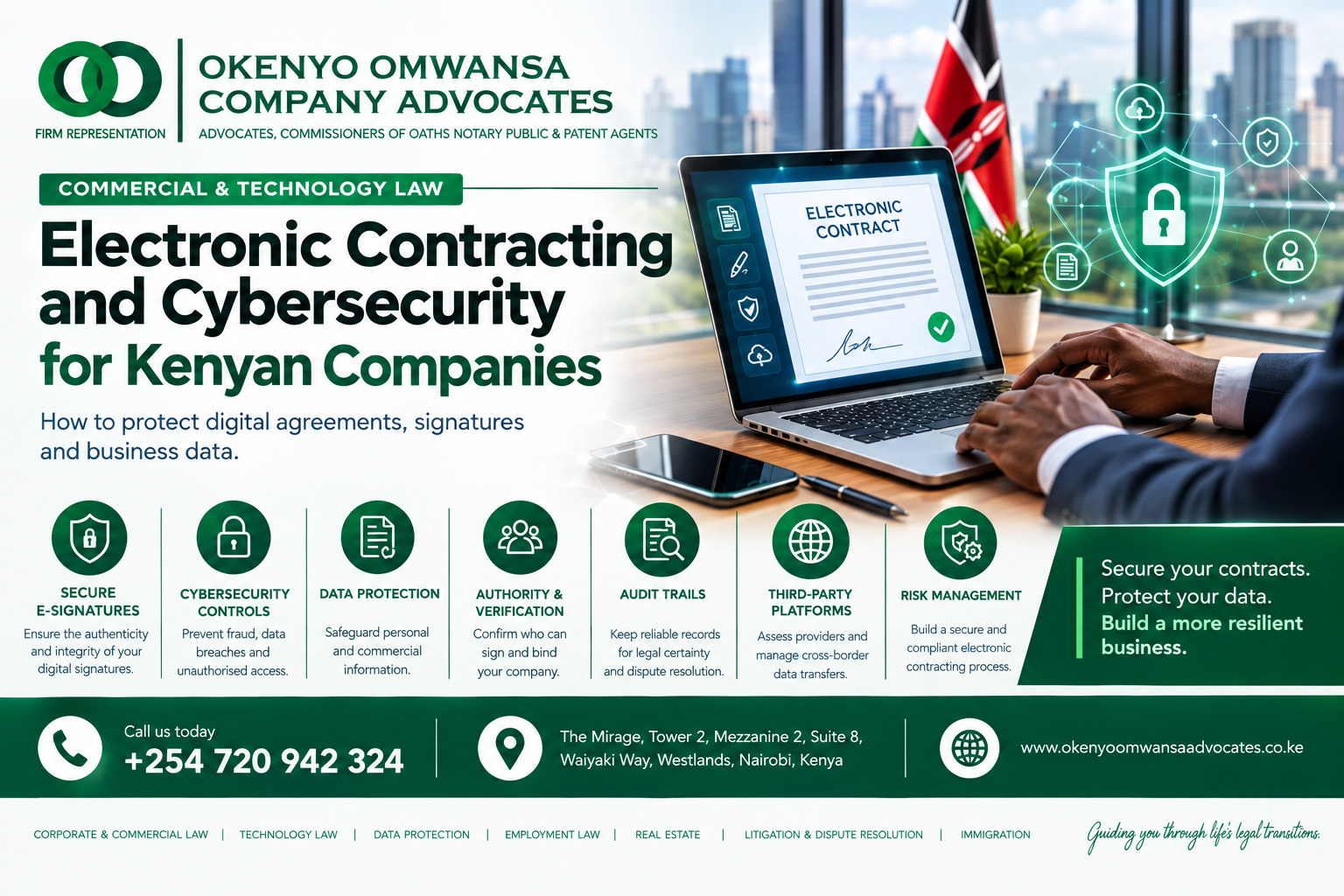 Kenyan E-Contracts and Cybersecurity Guide