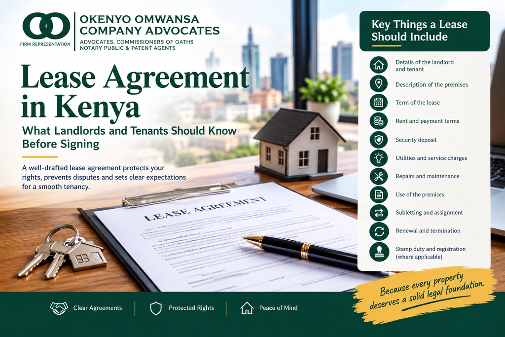 Kenyan Lease Agreement Guide