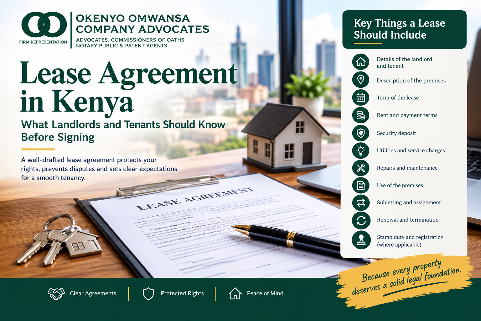 Kenyan Lease Agreement Guide