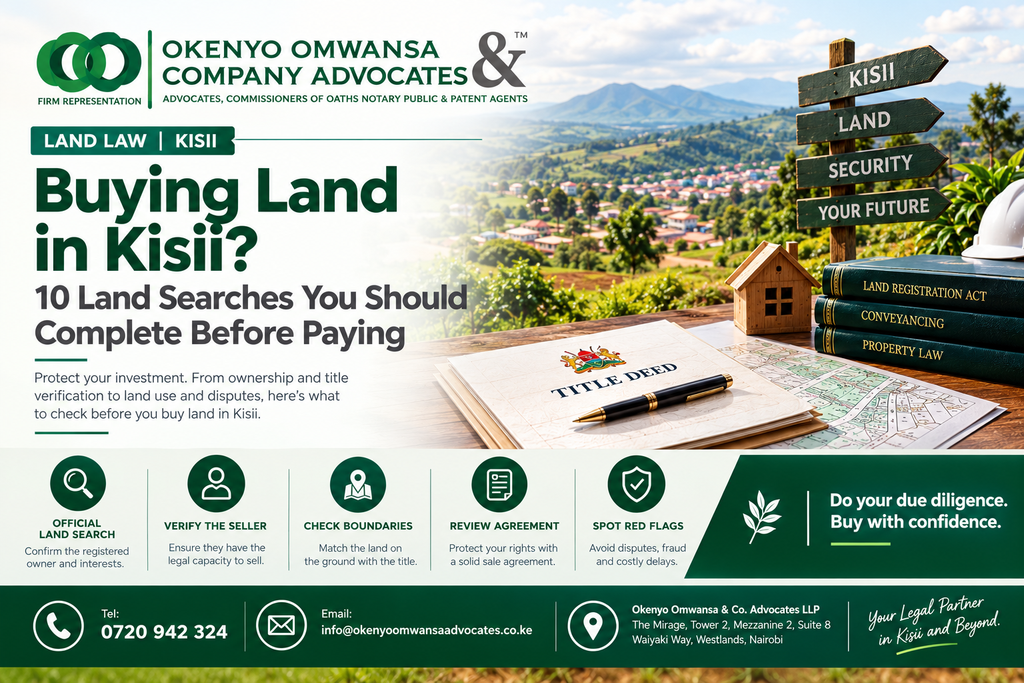 Buying Land in Kisii