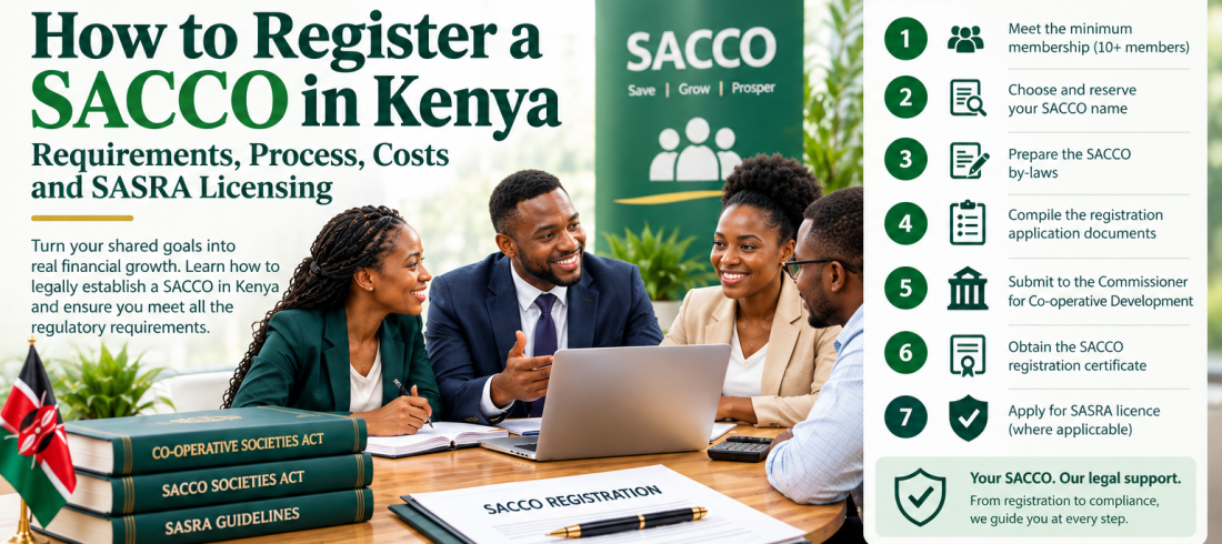 How to register a Sacco in Kenya