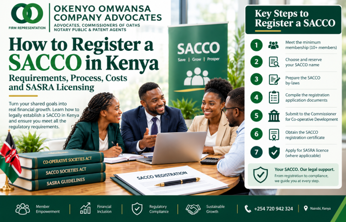 How to register a Sacco in Kenya